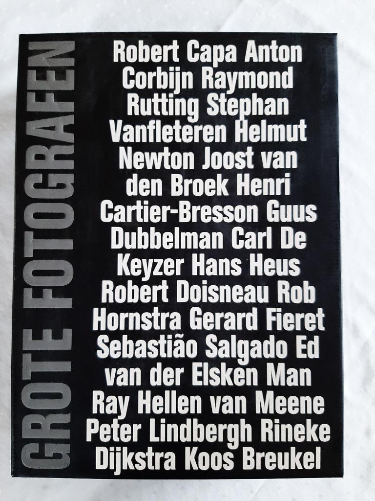 Grote fotografen box gesigneerd, Boeken, Ophalen, Zo goed als nieuw, Fotografen