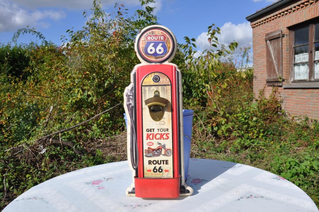 §  decapsuleur mural en tôle route 66 (73), Maison & Meubles, Enlèvement ou Envoi, Utilisé