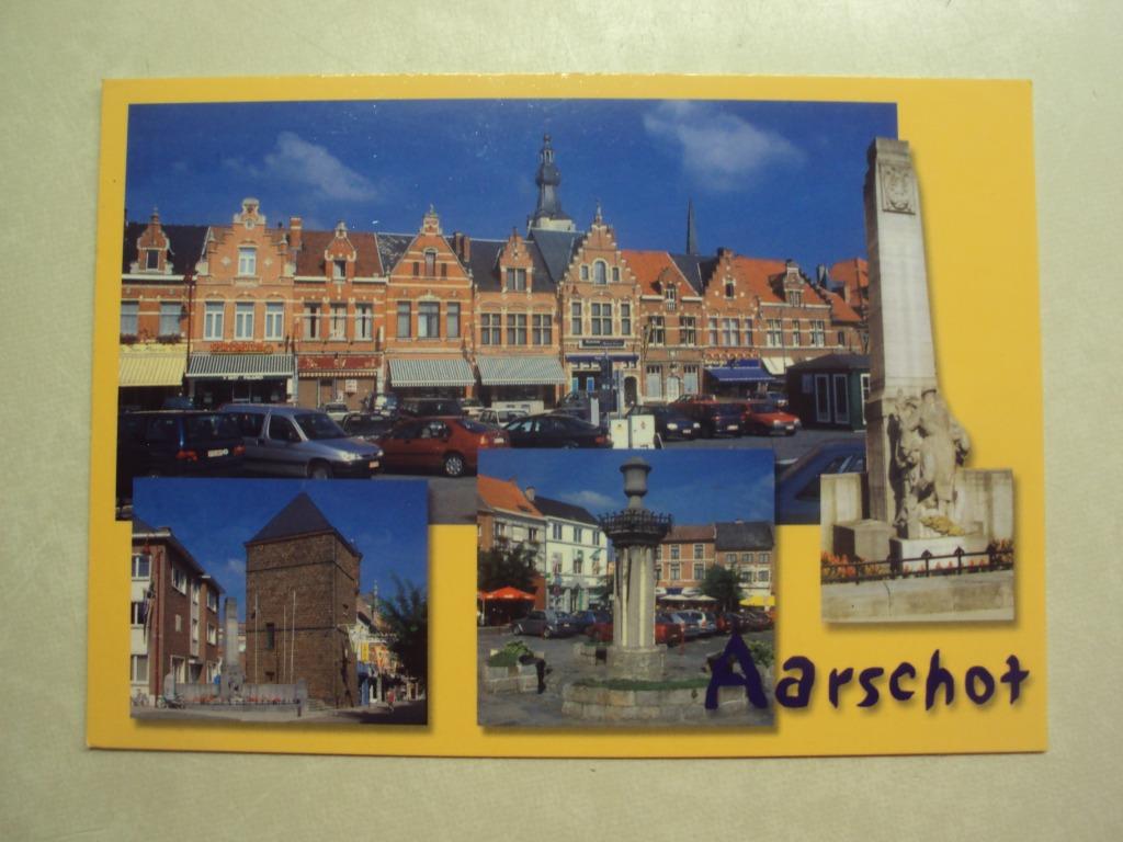 54730 - AARSCHOT - 4 ZICHTEN - ZIE 2 FOTO'S, Verzenden