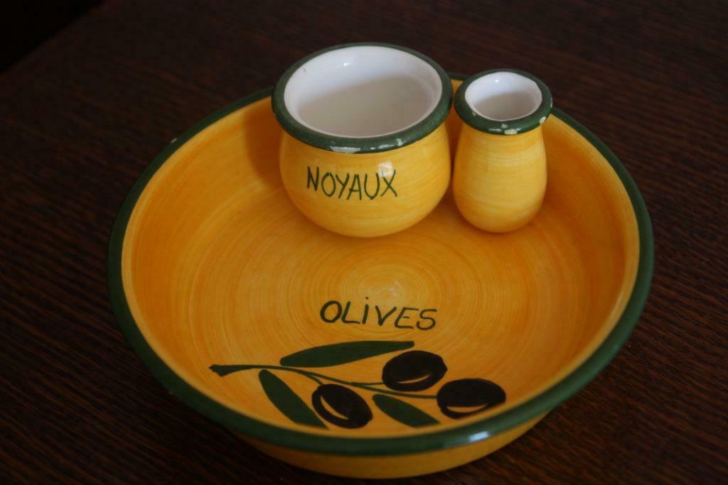présentoir à olives, Céramique, Enlèvement, Utilisé, Autres types