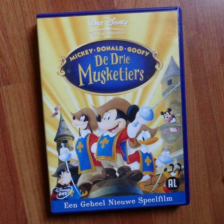 DVD - Walt Disney. De Drie Musketiers (Uitgave: 2004), Cd's en Dvd's, Alle leeftijden, Verzenden, Film