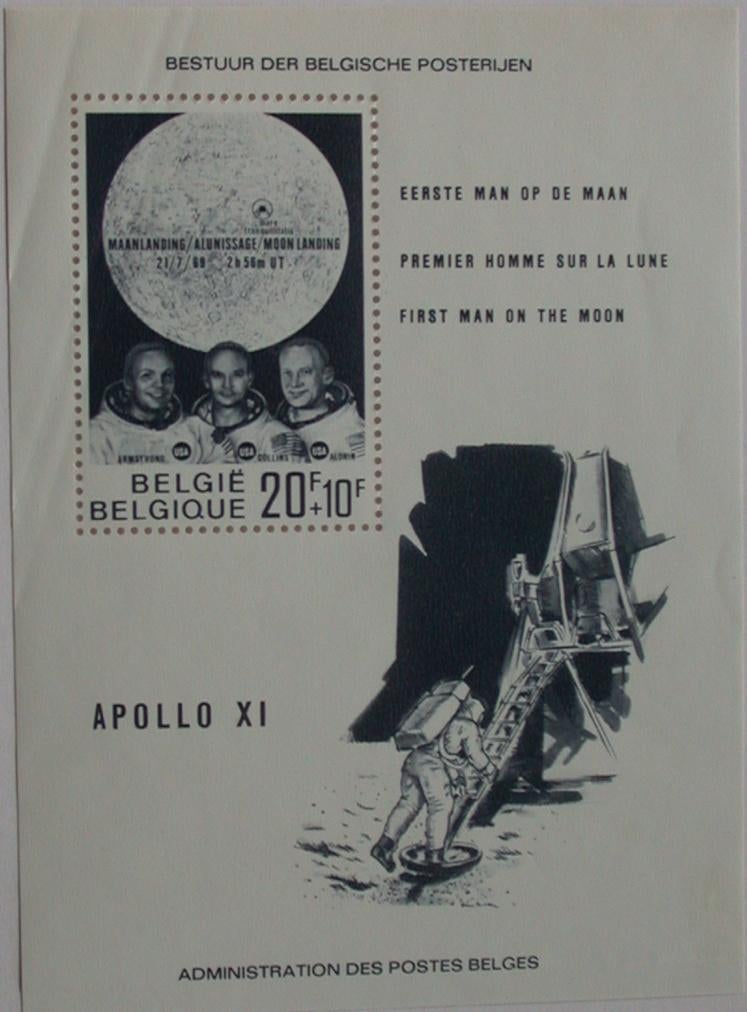 PZ8 –   België – zegel 1590 ** - jaar 1969 blok 46, Postzegels en Munten, Ophalen of Verzenden
