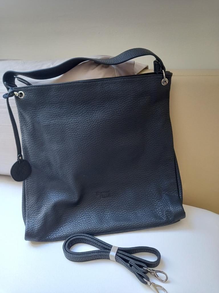 Zwarte handtas Terre Bleue, Handtassen en Accessoires, Ophalen of Verzenden, Nieuw, Zwart, Overige merken