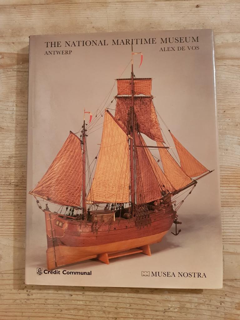 THE NATIONAL MARITIME MUSEUM ANTWERP. NAUTICA SCHEEPVAART, Ophalen of Verzenden, Zo goed als nieuw, Alex de vos, Boot