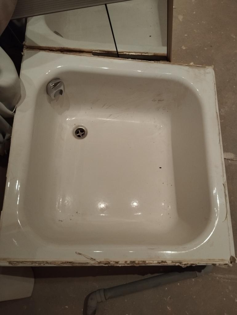 Douchekuip, Doe-het-zelf en Bouw, Ophalen, Gebruikt, Douche