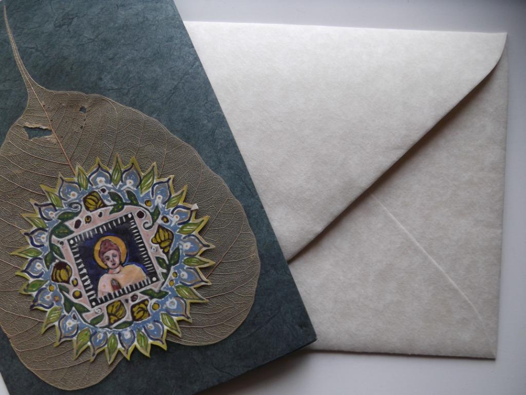 kaart - carte Buddha, Diversen, Wenskaarten, Ophalen of Verzenden