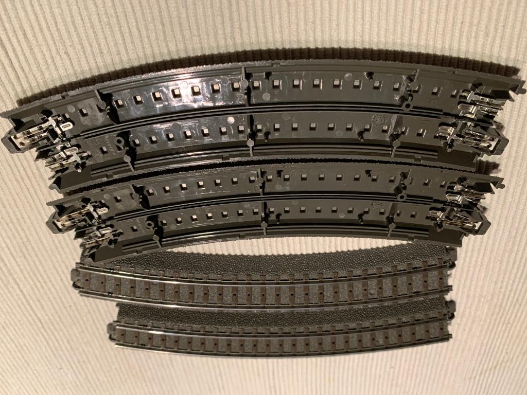 H0 Märklin C-rails (met ballastbed) 24130 Gebogen rails 30, Enlèvement, Utilisé, Rails, Märklin