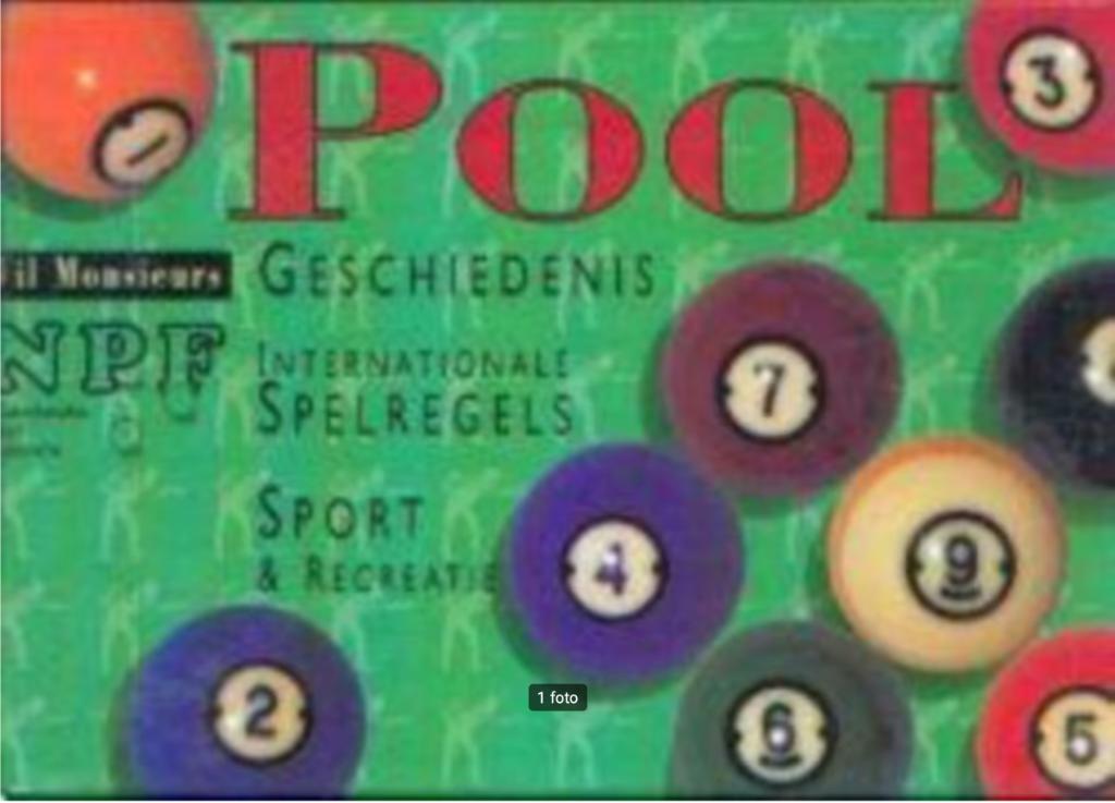 Pool, Wil Monsieurs, Ophalen of Verzenden, Balsport