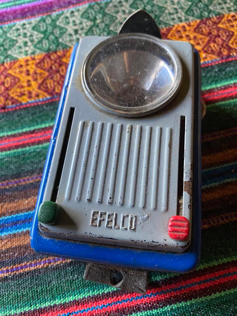 Zaklamp (antiek, jaren ‘60), Caravans en Kamperen, Verzenden, Gebruikt, Batterij