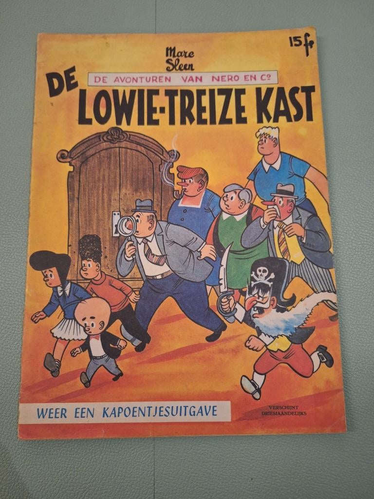 Strip Nero 1965: De Lowie-Treize kast, Marc Sleen, Eén stripboek, Ophalen of Verzenden, Zo goed als nieuw