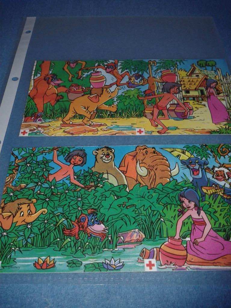 stickers junglebook     ( rode kruis ), Ophalen of Verzenden, Zo goed als nieuw, Strip of Tekenfilm