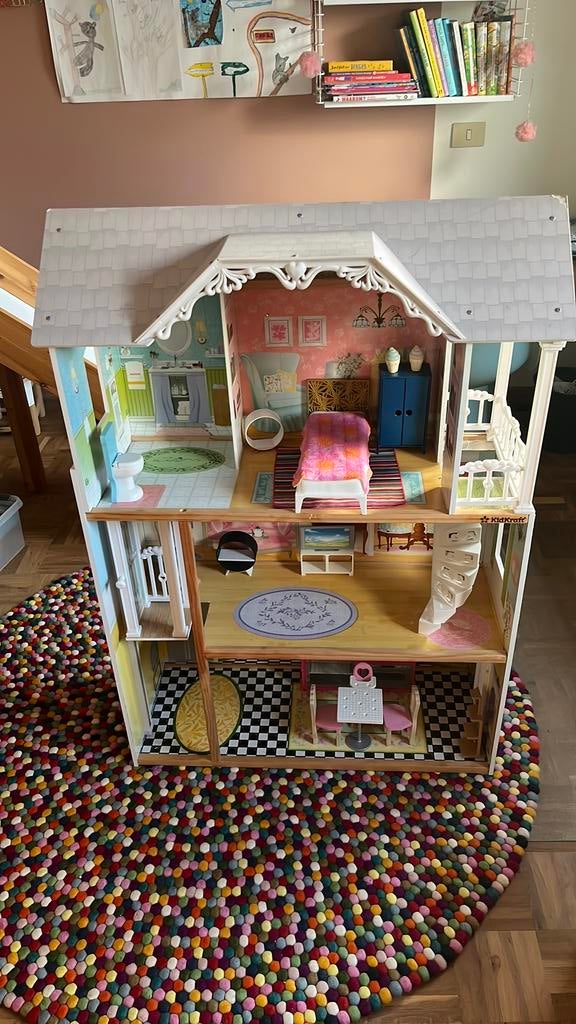 Maison de poupée vintage, Enlèvement ou Envoi, Comme neuf, Maison de poupées