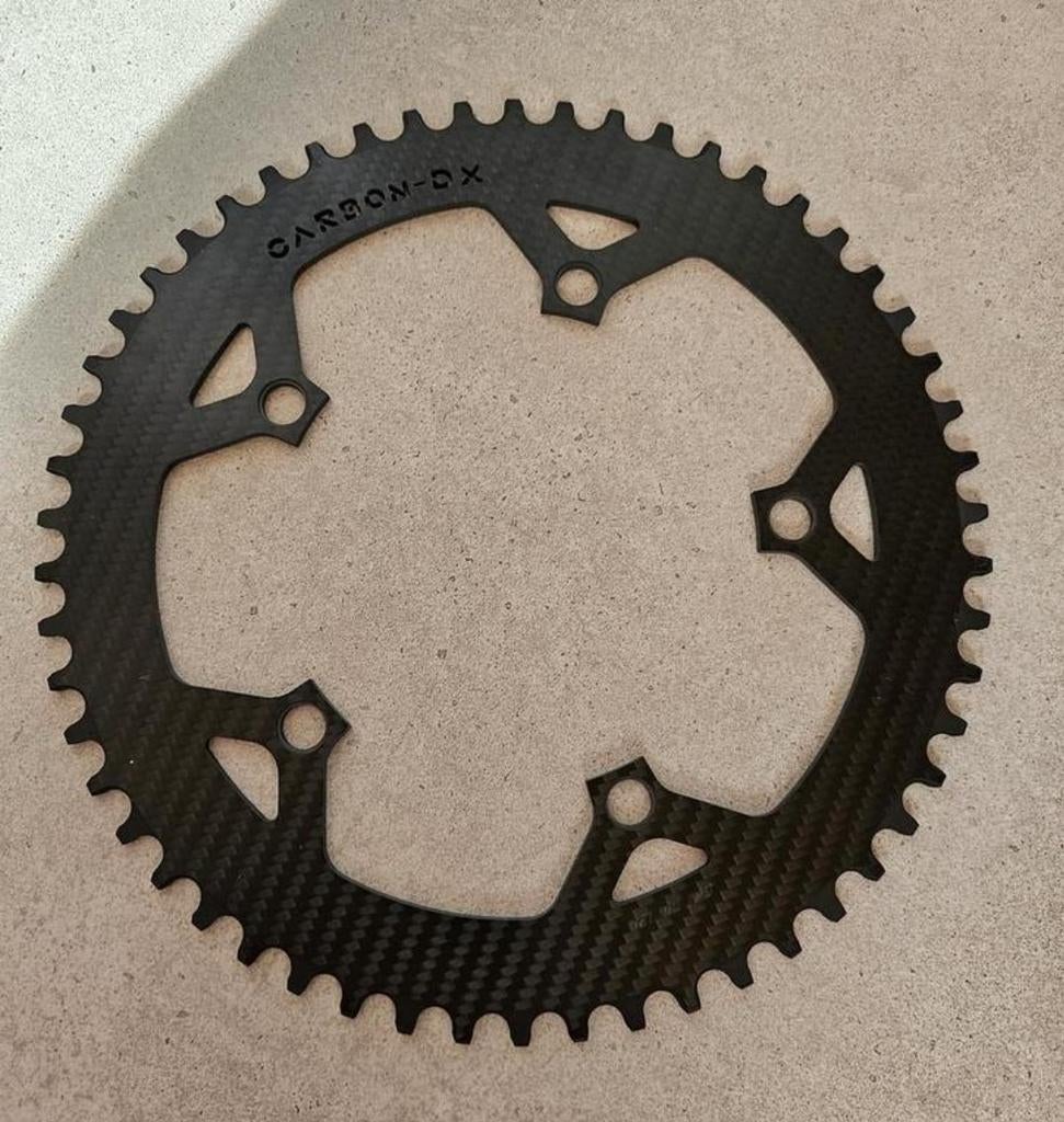 Ultralichte 54T Carbon Tandwiel, Ophalen of Verzenden, Nieuw, Overige typen, Carbon-DX