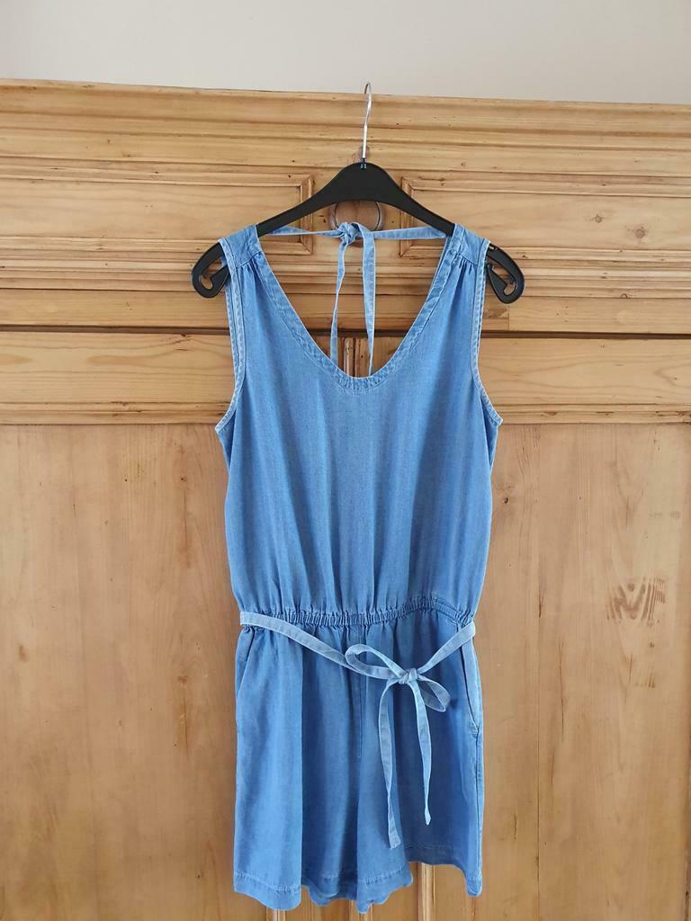 NIEUW Jeans zomerse jumpsuit 2 zakken JBC maat 36, Kleding | Dames, Jumpsuits, Ophalen of Verzenden, Nieuw, Maat 36 (S), Blauw
