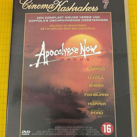 NIEUW DVD APOCALYPSE NOW CINEMA KASKRAKER ! PERFECTE STAAT !, Ophalen of Verzenden, Zo goed als nieuw