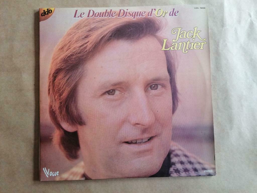 Double 33T  JACK LANTIER – LE DOUBLE DISQUE D'OR DE  Label:, Enlèvement ou Envoi