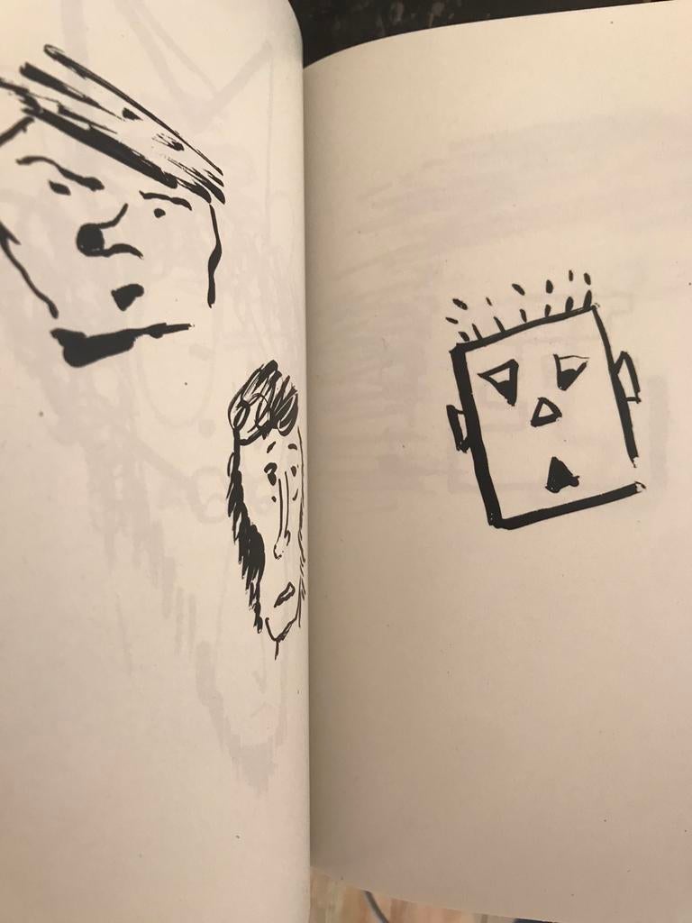 Livre d'artiste Walter Swennen 35 pages, Enlèvement ou Envoi, Comme neuf, Peinture et dessin