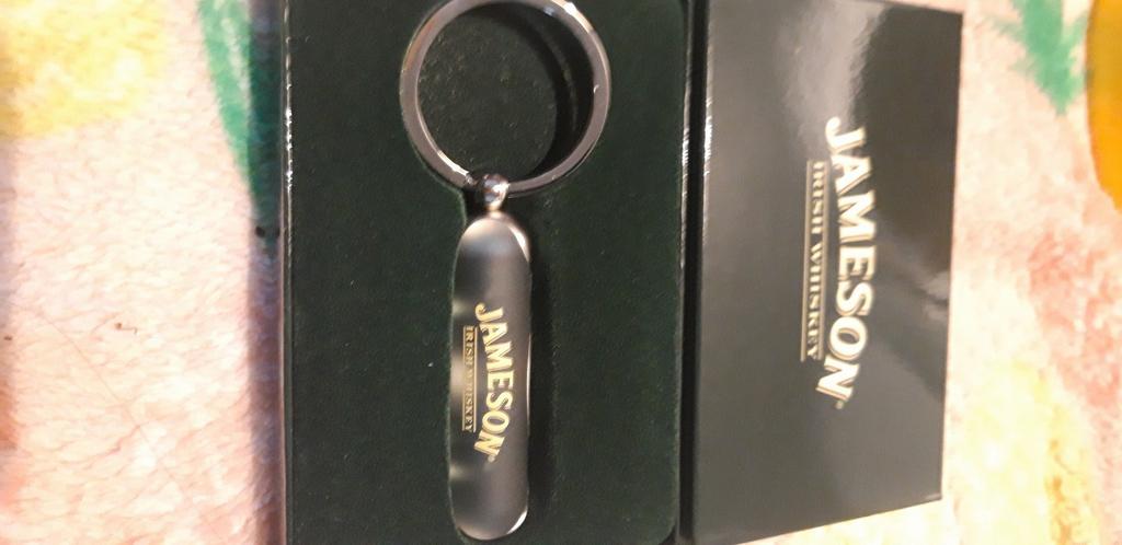 Nieuwe Jameson Whisky sleutelhanger, Ophalen of Verzenden, Nieuw