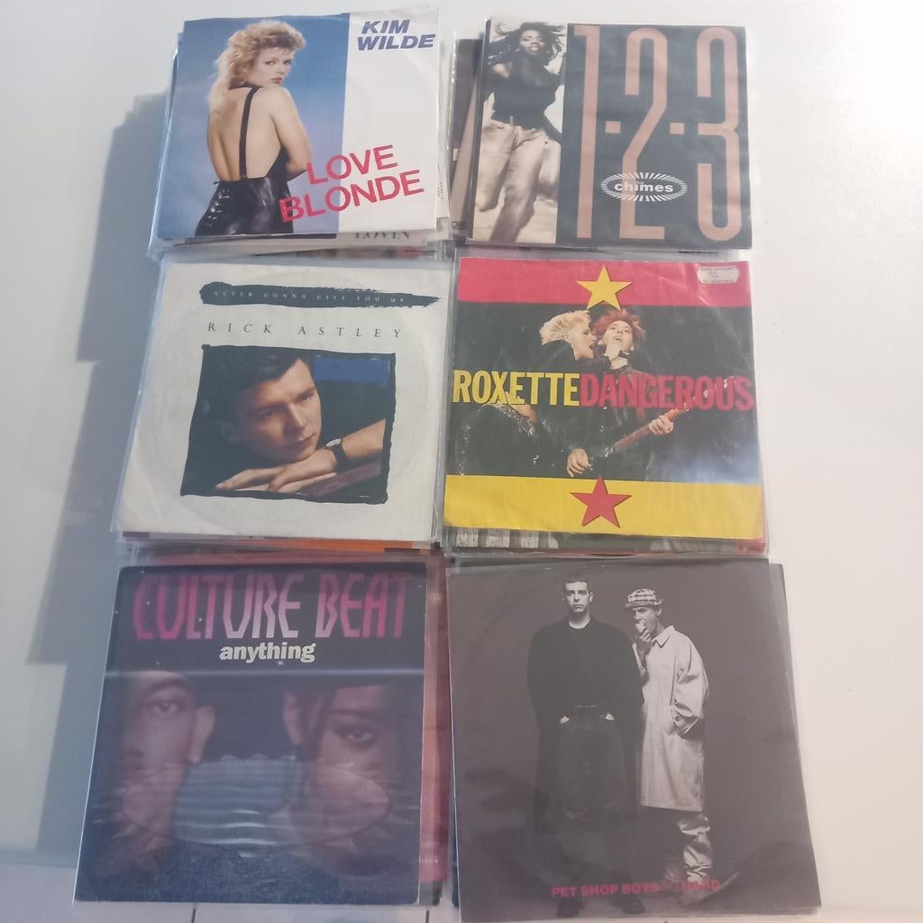 Vinyl singles lot van 102 stuks, Ophalen of Verzenden