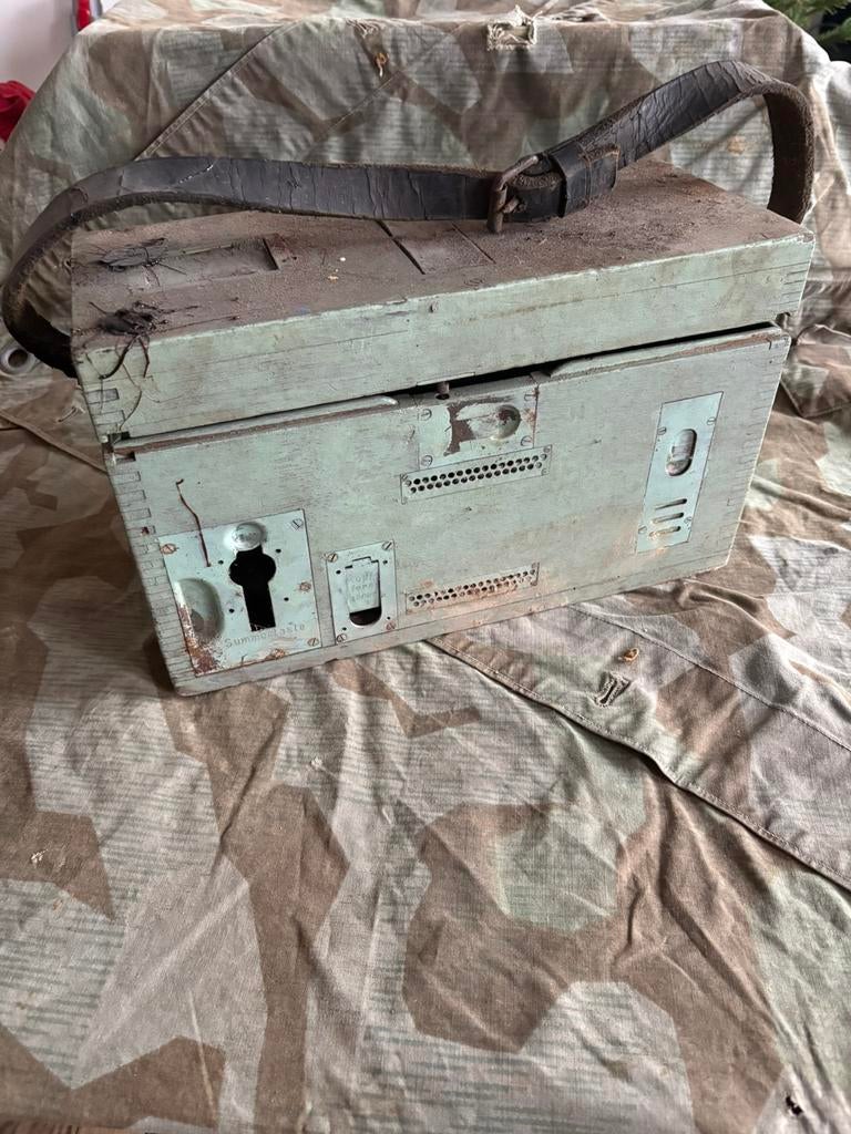 Boite téléphone de campagne allemand FF-16 WW1, Collections, Objets militaires | Seconde Guerre mondiale, Enlèvement ou Envoi