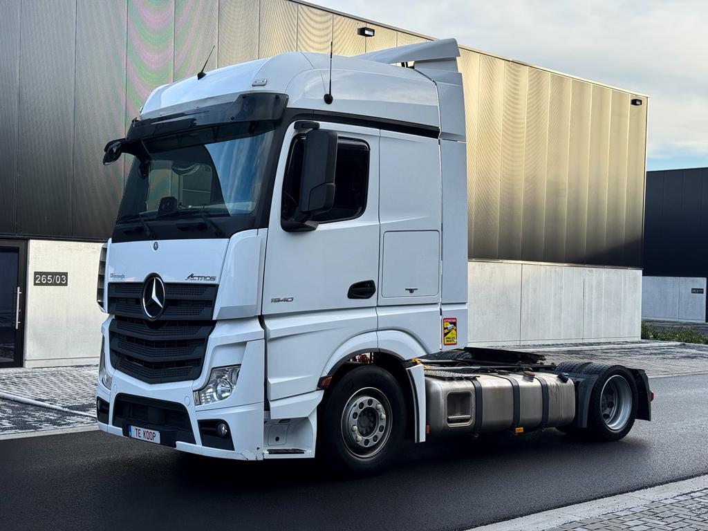 Mercedes Actros Mega Trekker 2016, Auto's, Automaat, Wit, Mercedes-Benz, Bedrijf