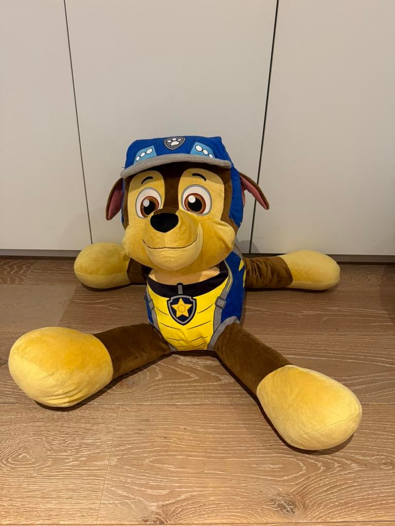Grote knuffel Paw Patroll “Chase”, Ophalen, Zo goed als nieuw, Overige typen