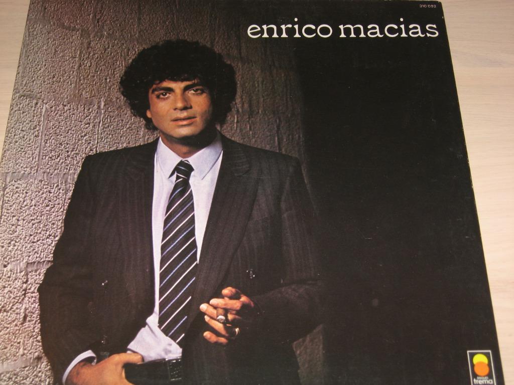 Disque vinyl 33 tours enrico macias, Enlèvement ou Envoi, Comme neuf, Pop