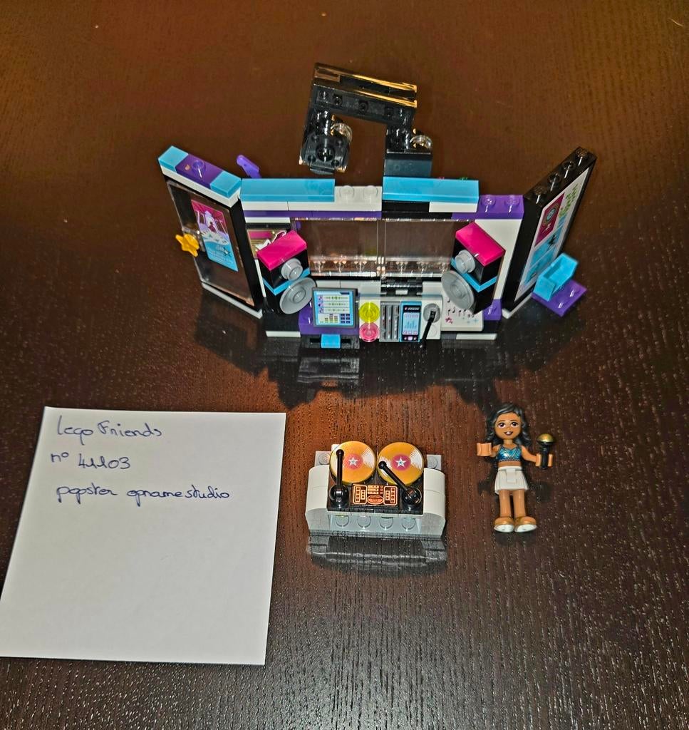 Lego Friends - Popster opnamestudio, Ophalen of Verzenden, Gebruikt, Complete set, Lego