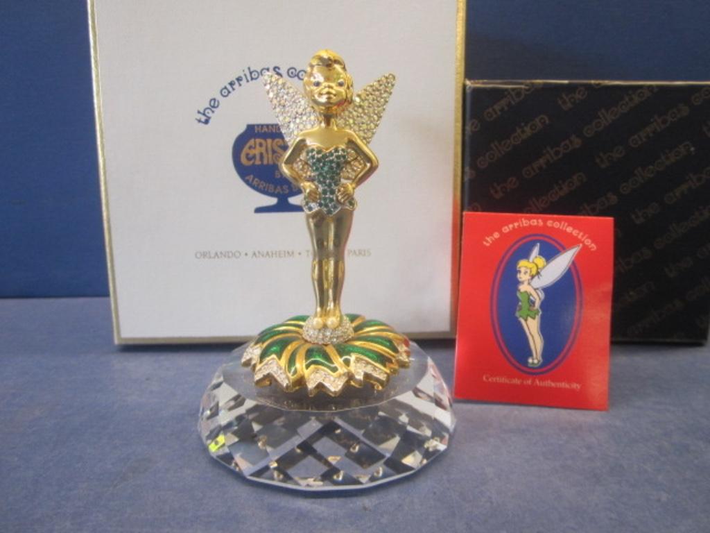 Swarovski Arribas Tinkerbell & display., Ophalen of Verzenden, Nieuw, Figuurtje