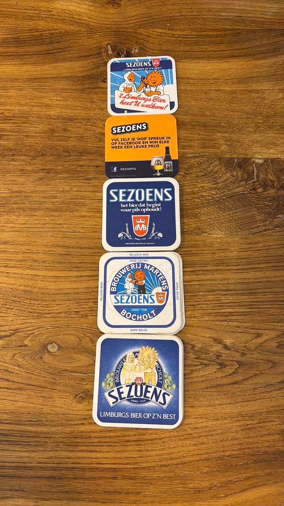Bierviltjes Sezoens, Ophalen of Verzenden