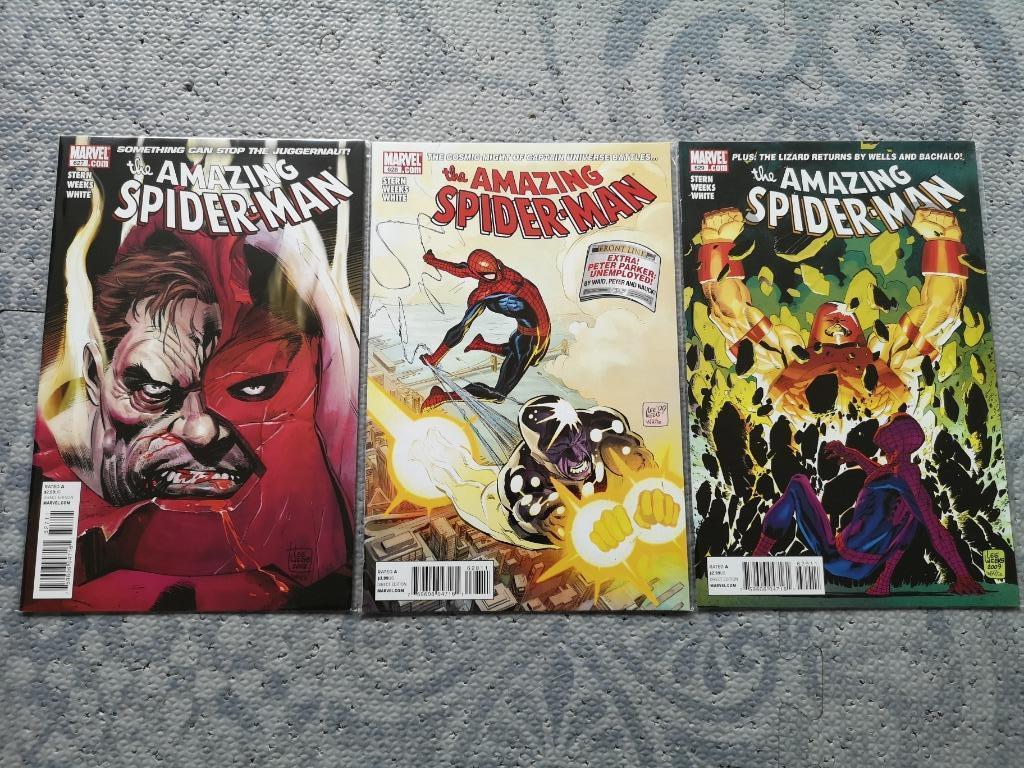 the Amazing Spider-Man #627, 628 & 629 - the Juggernaut, Complete serie of reeks, Ophalen of Verzenden, Nieuw