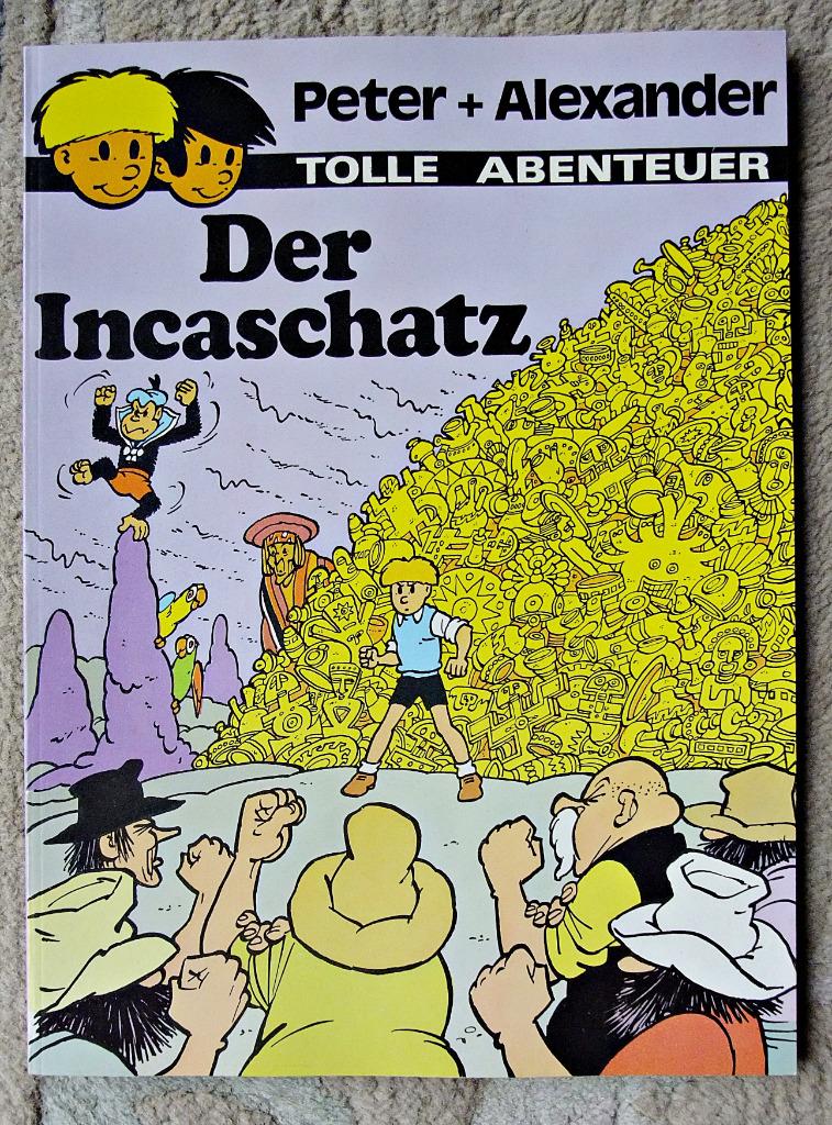 Jommeke Duits: Peter + Alexander 25: Der Incaschatz!!, Boeken, Stripverhalen, Eén stripboek, Ophalen of Verzenden, Jef Nys