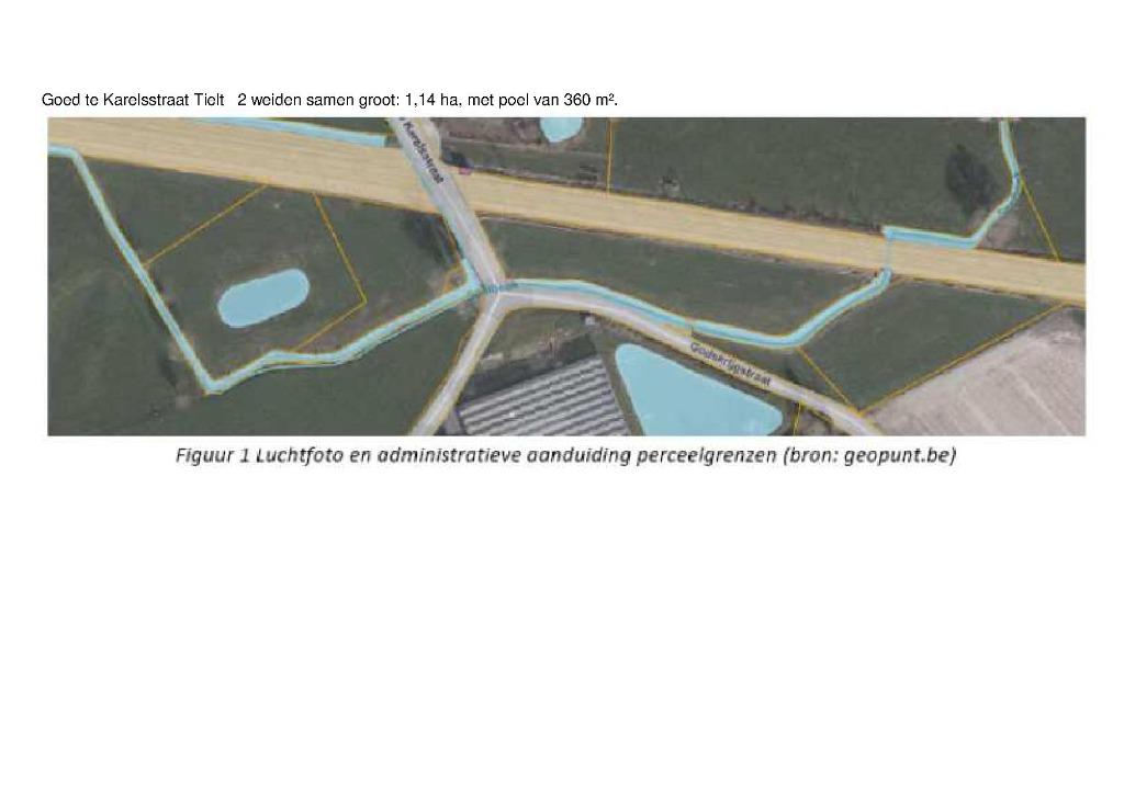 Tielt 8700 (Poelberg, kant Aarsele): Te Koop: Weide 1,14 ha, Immo, Tielt  8700, Verkoop zonder makelaar, 1500 m² of meer