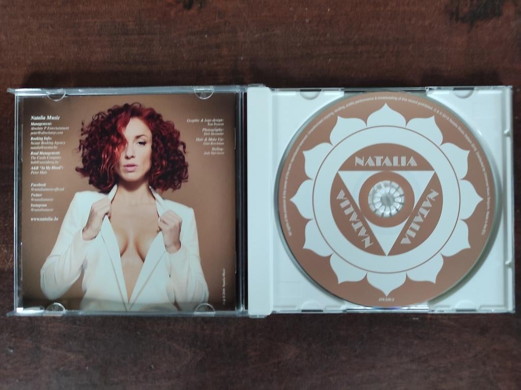 CD : NATALIA - IN MY BLOOD, Ophalen of Verzenden, Zo goed als nieuw