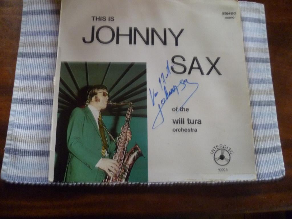 This Is Johnny Sax Of The Will Tura Orchestra, Verzamelen, Ophalen, Gebruikt