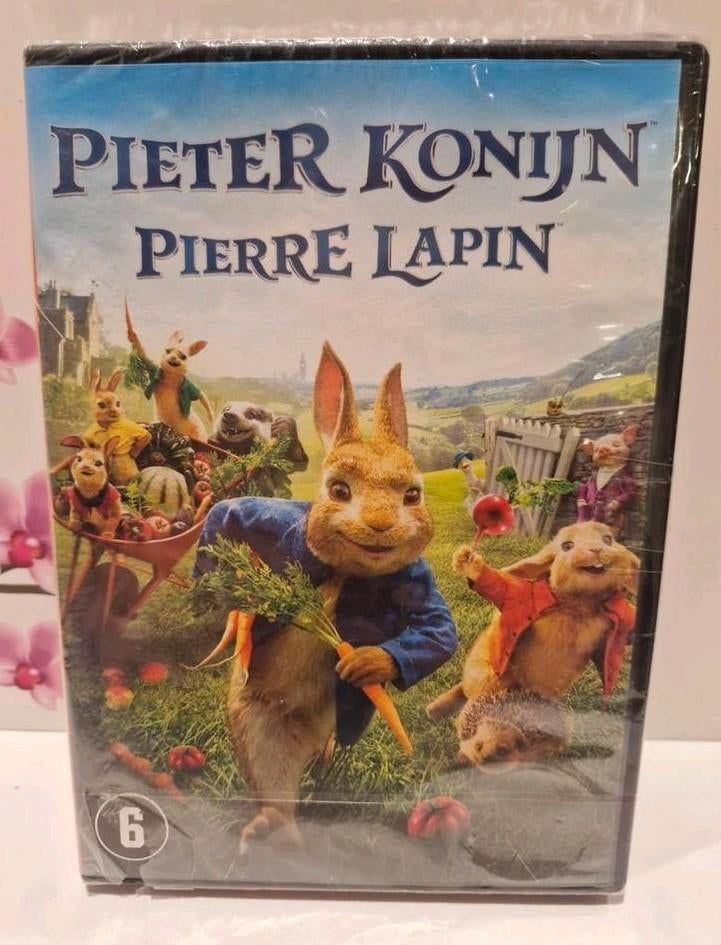 🐰 Pieter Konijn DVD 🐇, Alle leeftijden, Ophalen of Verzenden, Dieren, Nieuw in verpakking