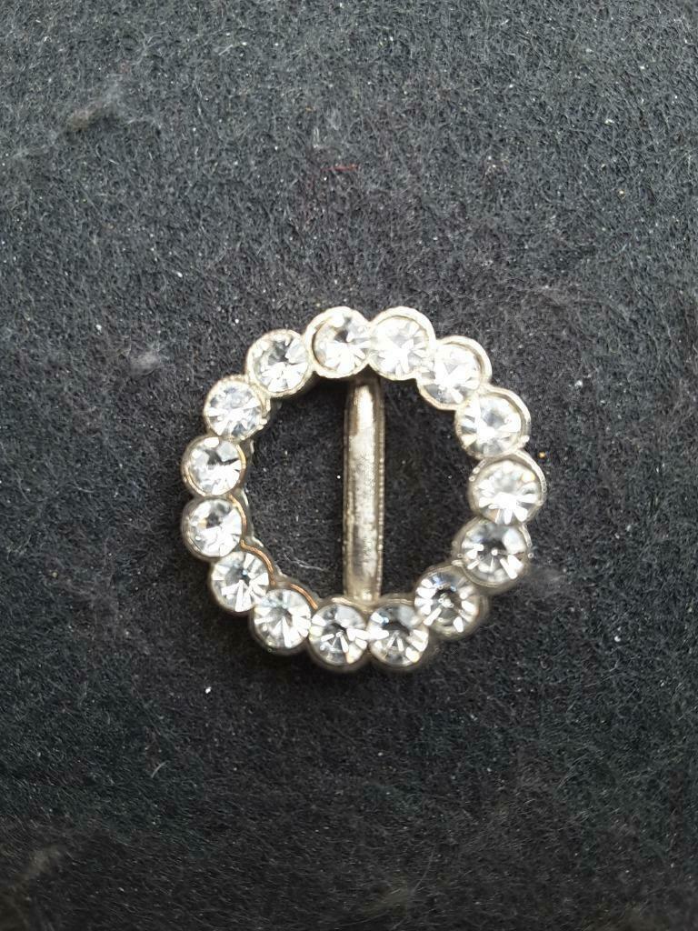 Boucle de ceinture scintillante ronde 21 mm avec 15 perles, Enlèvement ou Envoi, Neuf