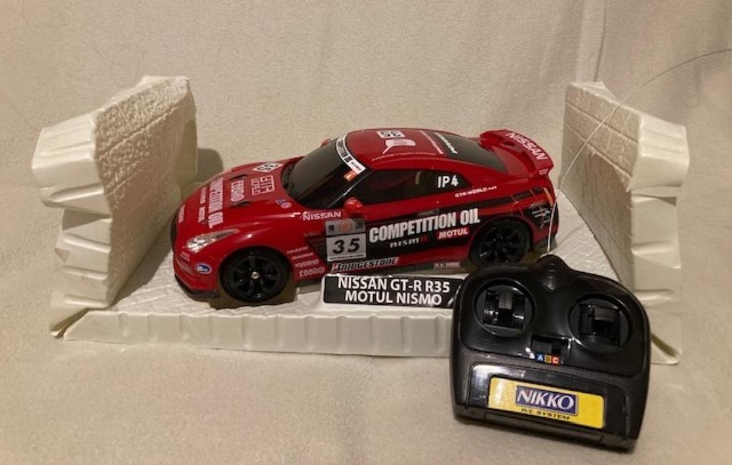 Nikko Racing Xtreme Nissan GT-R R35 RC Car Auto échelle 1:16, Neuf, Enlèvement ou Envoi, Voiture off road, Échelle 1:16