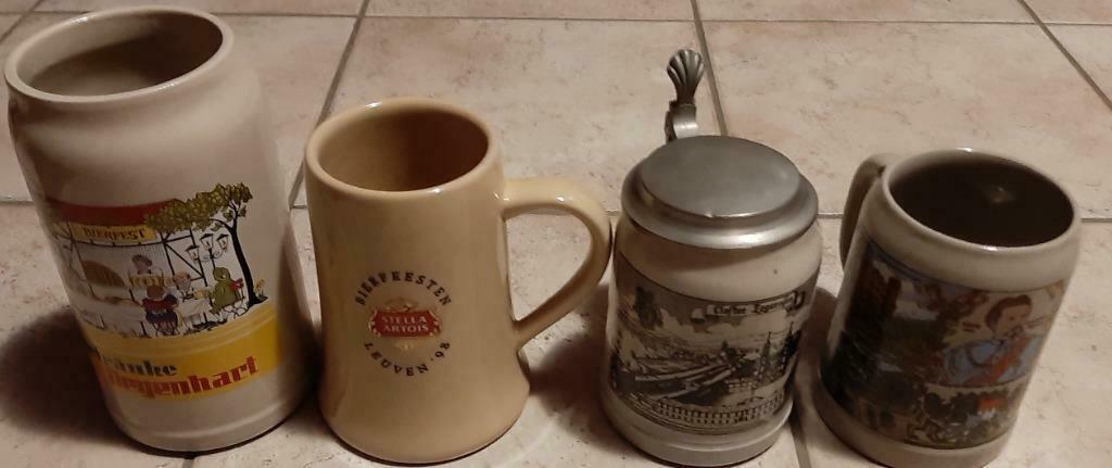 lot van 3 bierpotten, Ophalen of Verzenden, Zo goed als nieuw, Overige typen