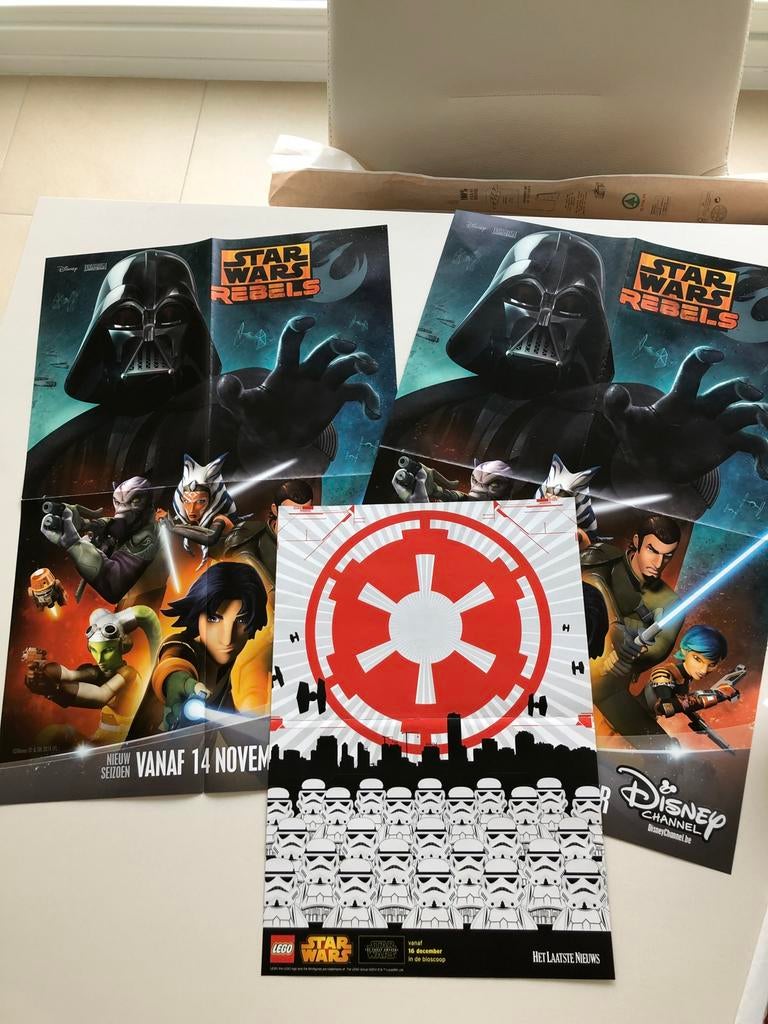 Star wars affiches, Verzamelen, Ophalen of Verzenden, Zo goed als nieuw
