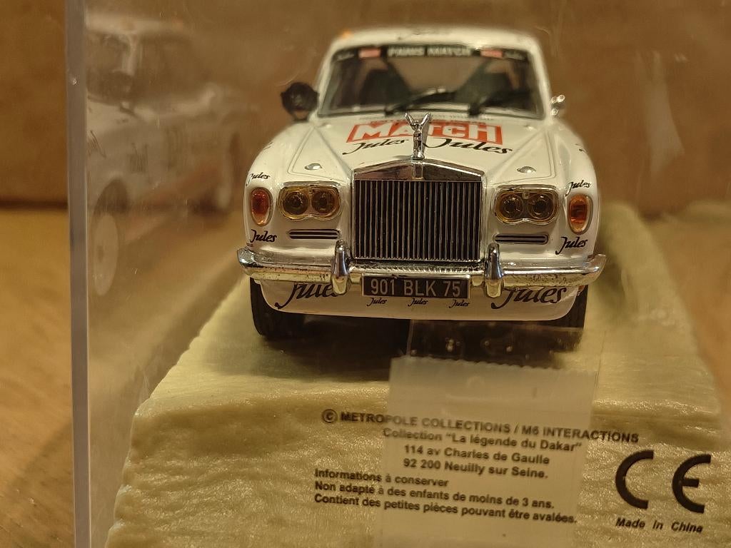 Rolls Royce Proto Jules Paris-Dakar 1981, Ophalen of Verzenden, Nieuw, Auto, Norev