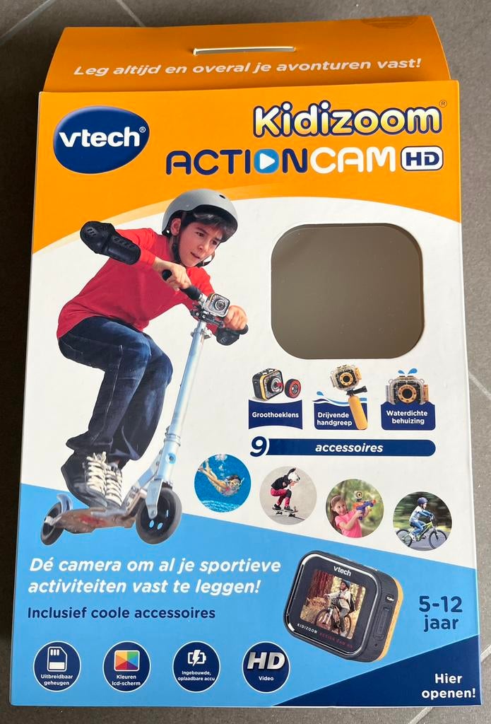 VTech KidiZoom ActionCam 2 stuks NIEUWSTAAT, Ophalen, Zo goed als nieuw