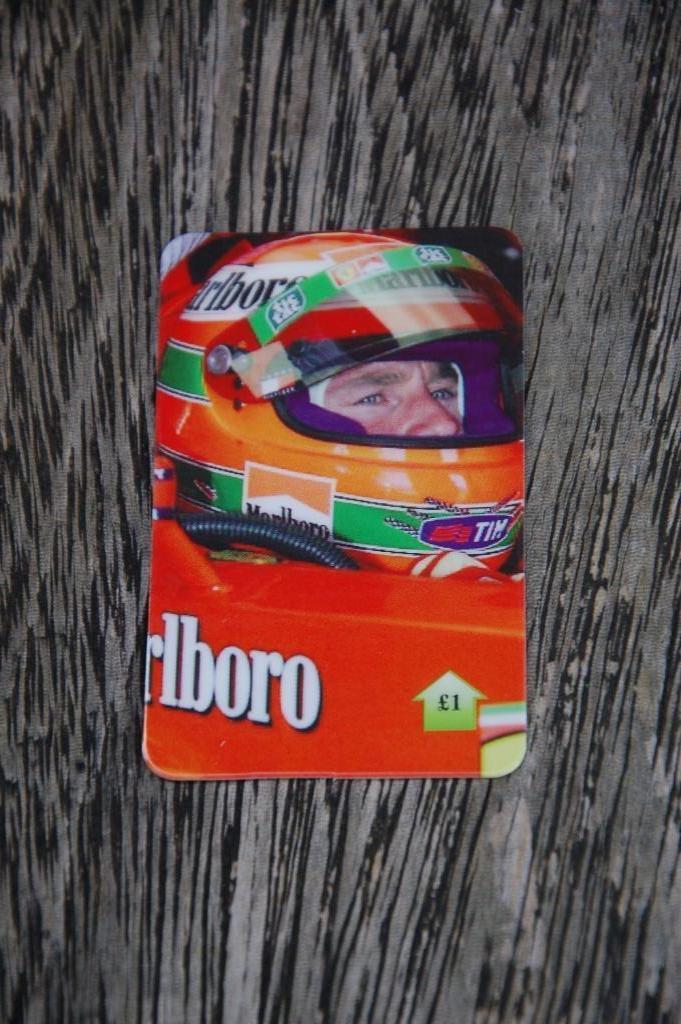 Carte téléphonique - Carte prépayée UK - Eddie Irvine., Enlèvement ou Envoi