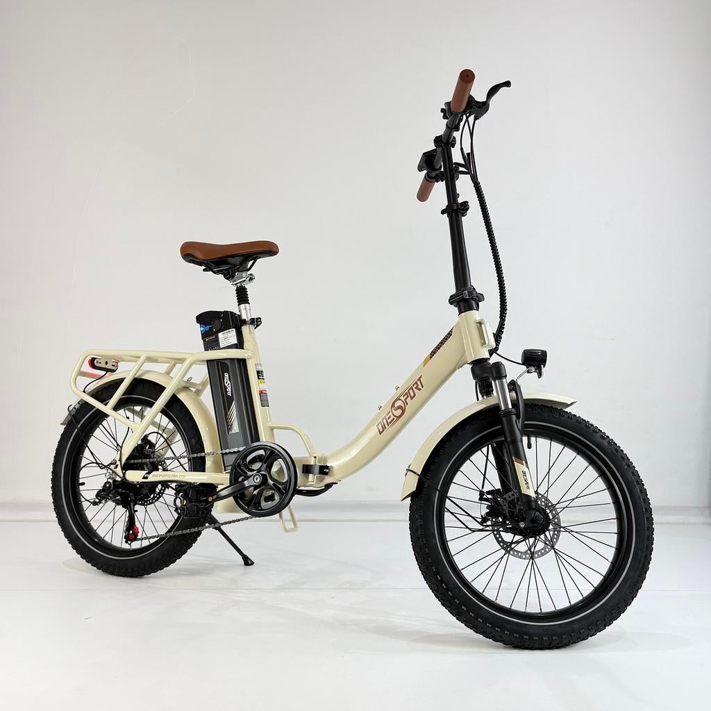 Elektrische vouwfiets E bike elektrische fiets, Enlèvement, Neuf, 50 km par batterie ou plus