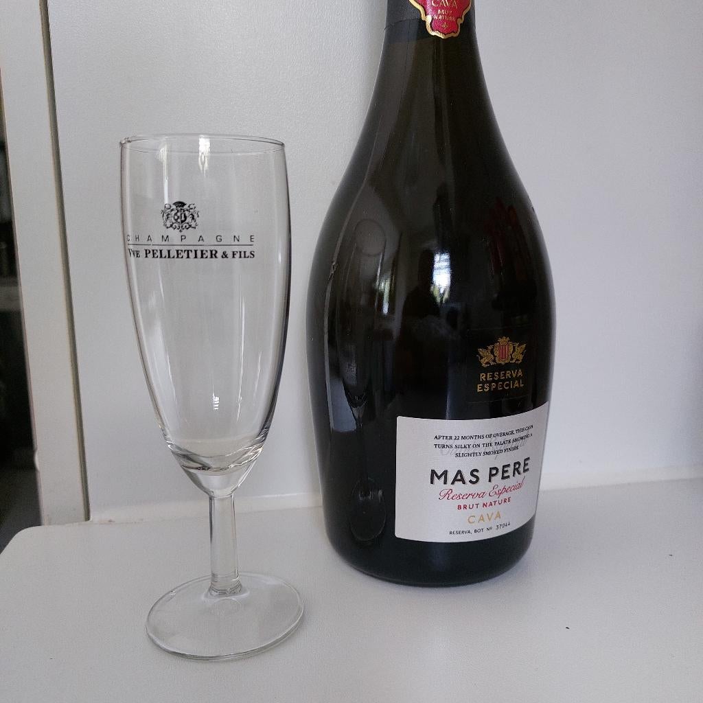 ​6 nieuwe champagneglazen in verpakking, Antiek en Kunst, Antiek | Glaswerk en Kristal, Ophalen
