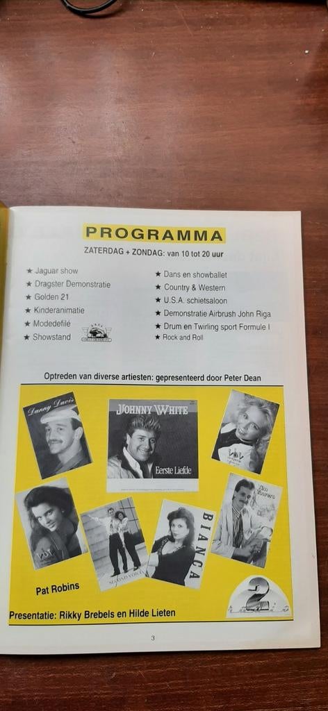 Droomwagenshow Jaguar  Hasselt 1994, Ophalen of Verzenden, Zo goed als nieuw, Overige merken