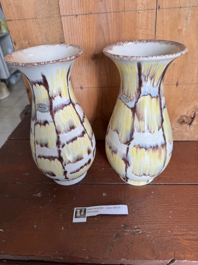 Vases en céramique Jasba 589/25, Enlèvement