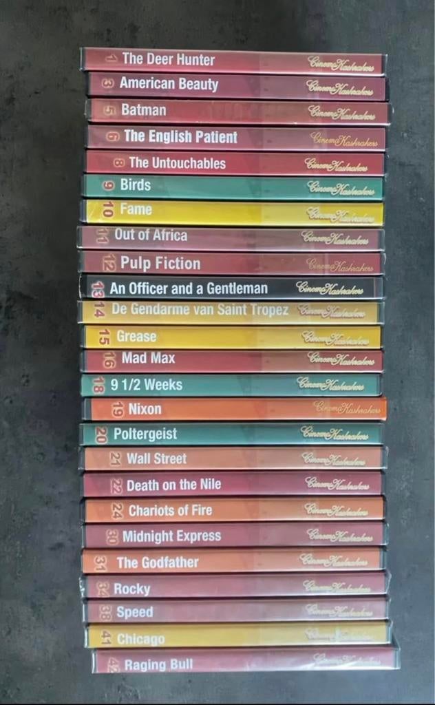 DVD-pakket – Cinema Kaskrakers (25 stuks), Verzamelen, Ophalen, Nieuw, Film, Overige typen