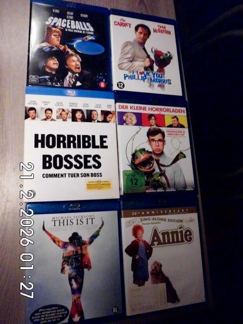 BLU - RAY DVD'S   FILMS             6 STUKS, Ophalen, Zo goed als nieuw