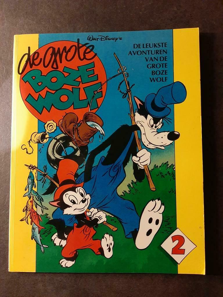 DE GROTE BOZE WOLF, Boeken, Eén stripboek, Ophalen of Verzenden, Zo goed als nieuw